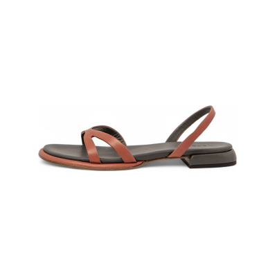 Neosens für Damen. 331561188003_006 Leder-Sandalen S3156 Valvin orange (37), Wohnung, Keine, Lässig Neosens für Damen. 331561188003_006 Leder-Sandalen S3156 Valvin orange (37), Wohnung, Keine, Lässig