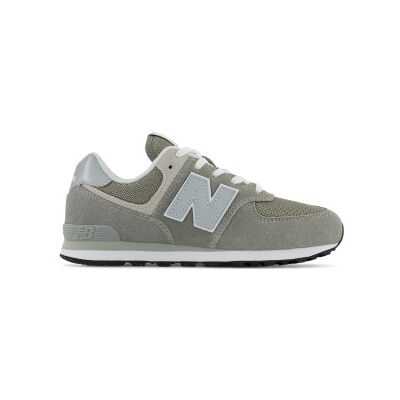 New Balance Unisex für Kinder. GC574V1 Leder Turnschuhe 574 grau (35.5 W), Wohnung, Schnürsenkel, Lässig, Kinderbekleidung New Balance Unisex für Kinder. GC574V1 Leder Turnschuhe 574 grau (35.5 W), Wohnung, Schnürsenkel, Lässig, Kinderbekleidung