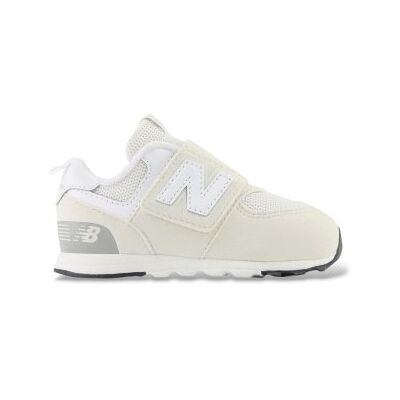 New Balance Unisex für Kinder. NW574V1 Sneaker 574 NEW-B Hook & Loop, weiß (23.5 W), Wohnung, Klettverschluss, Lässig, Grau, Kinderbekle New Balance Unisex für Kinder. NW574V1 Sneaker 574 NEW-B Hook & Loop, weiß (23.5 W), Wohnung, Klettverschluss, Lässig, Grau, Kinderbekle