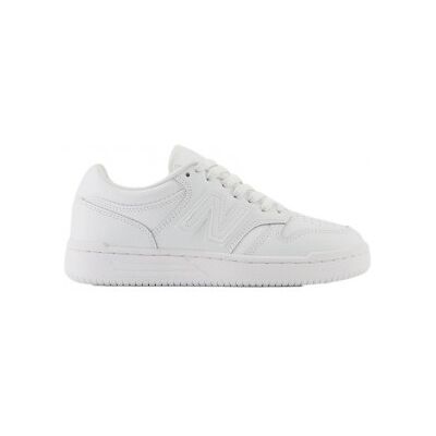 New Balance für Damen. GSB480V1 Turnschuhe aus Leder 480 weiß (37.5), Wohnung, Schnürsenkel, Lässig New Balance für Damen. GSB480V1 Turnschuhe aus Leder 480 weiß (37.5), Wohnung, Schnürsenkel, Lässig