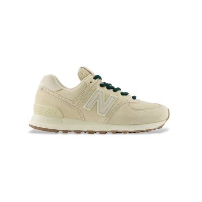 New Balance für Damen. W574V2_LI Beigefarbene 574-Sneaker aus Leder (39), Wohnung, Wildleder, Schnürsenkel, Lässig New Balance für Damen. W574V2_LI Beigefarbene 574-Sneaker aus Leder (39), Wohnung, Wildleder, Schnürsenkel, Lässig