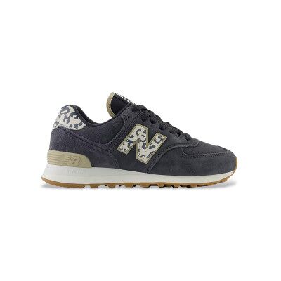 New Balance für Damen. WL574V2 Leder Turnschuhe 574 schwarz (38), Wohnung, Schnürsenkel, Lässig New Balance für Damen. WL574V2 Leder Turnschuhe 574 schwarz (38), Wohnung, Schnürsenkel, Lässig