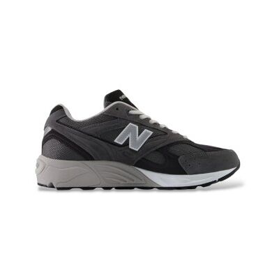 New Balance Unisex. U880RV1_LI Leder-Sneaker 880R, dunkelgrau (37.5), Wohnung, Spaltleder, Schnürsenkel, Lässig New Balance Unisex. U880RV1_LI Leder-Sneaker 880R, dunkelgrau (37.5), Wohnung, Spaltleder, Schnürsenkel, Lässig