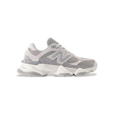 New Balance Unisex. U9060V1 Leder-Sneaker 9060, grau (50), Wohnung, Spaltleder, Schnürsenkel, Lässig New Balance Unisex. U9060V1 Leder-Sneaker 9060, grau (50), Wohnung, Spaltleder, Schnürsenkel, Lässig