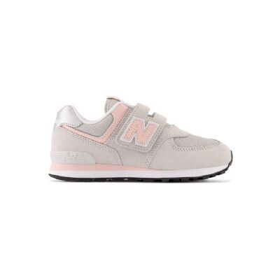 New Balance Unisex für Kinder. PV574V1 Leder 574 Core Hook & Loop grau Turnschuhe (35 W), Wohnung, Klettverschluss, Lässig, Kinderbekleidung New Balance Unisex für Kinder. PV574V1 Leder 574 Core Hook & Loop grau Turnschuhe (35 W), Wohnung, Klettverschluss, Lässig, Kinderbekleidung