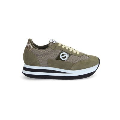 NO NAME für Damen. KNIMKNI Turnschuhe Flex Jogger grün (41), 1 bis 3 cm, Schnürsenkel, Lässig, Recyceltes Polyester NO NAME für Damen. KNIMKNI Turnschuhe Flex Jogger grün (41), 1 bis 3 cm, Schnürsenkel, Lässig, Recyceltes Polyester