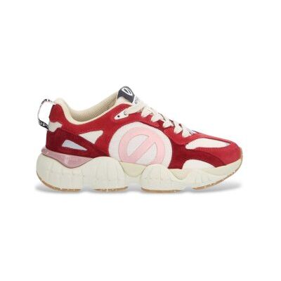 NO NAME für Damen. PNVKSKN Krazee Runner Leder Turnschuhe rot (36), Wohnung, Schnürsenkel, Lässig, Sportlich NO NAME für Damen. PNVKSKN Krazee Runner Leder Turnschuhe rot (36), Wohnung, Schnürsenkel, Lässig, Sportlich