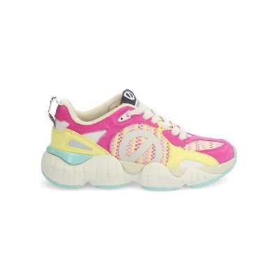 NO NAME für Damen. PNVKSGR Krazee Runner Leder Turnschuhe rosa (38), Wohnung, 1 bis 3 cm, Schnürsenkel, Lässig NO NAME für Damen. PNVKSGR Krazee Runner Leder Turnschuhe rosa (38), Wohnung, 1 bis 3 cm, Schnürsenkel, Lässig