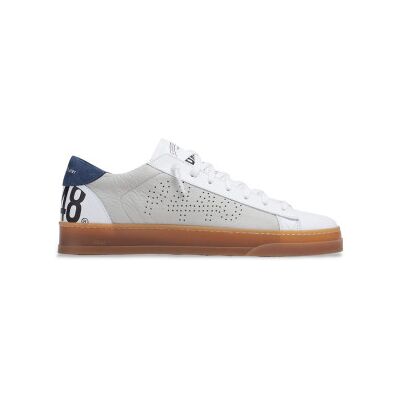P448 für Herren. F24JACKC Turnschuhe Jack C grau (40), Leder, Wohnung, Schnürsenkel, Lässig P448 für Herren. F24JACKC Turnschuhe Jack C grau (40), Leder, Wohnung, Schnürsenkel, Lässig