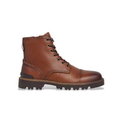 Pepe Jeans für Herren. PMS500002 Ryan Brit Braune Lederstiefeletten (41), Wohnung, Reißverschluss, Lässig Pepe Jeans für Herren. PMS500002 Ryan Brit Braune Lederstiefeletten (41), Wohnung, Reißverschluss, Lässig