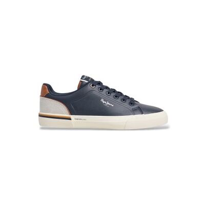 Pepe Jeans für Herren. PMS300011 Turnschuhe Kenton Campus navy (41), Wohnung, Schnürsenkel, Lässig, Marine Pepe Jeans für Herren. PMS300011 Turnschuhe Kenton Campus navy (41), Wohnung, Schnürsenkel, Lässig, Marine