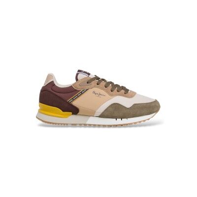 Pepe Jeans für Herren. PMS400030 London Soft grüne Turnschuhe (40), Wohnung, Schnürsenkel, Lässig Pepe Jeans für Herren. PMS400030 London Soft grüne Turnschuhe (40), Wohnung, Schnürsenkel, Lässig