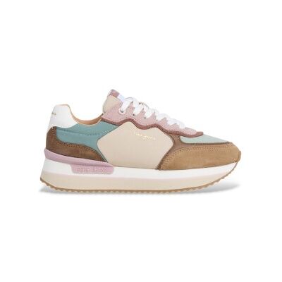 Pepe Jeans für Damen. PLS600006 Rusper Combi Hausschuhe beige (38), 3 bis 5 cm, Schnürsenkel, Lässig Pepe Jeans für Damen. PLS600006 Rusper Combi Hausschuhe beige (38), 3 bis 5 cm, Schnürsenkel, Lässig