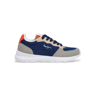 Pepe Jeans Unisex für Kinder. PBS400009 Turnschuhe Teagan Bass navy, grau (34), Wohnung, Schnürsenkel, Lässig, Marine, Kinderbekleidung Pepe Jeans Unisex für Kinder. PBS400009 Turnschuhe Teagan Bass navy, grau (34), Wohnung, Schnürsenkel, Lässig, Marine, Kinderbekleidung