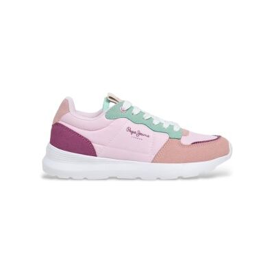 Pepe Jeans für Frauen/Mädchen. PGS400012 Turnschuhe Teagan Bass rosa (35), Wohnung, Schnürsenkel, Lässig, Kinderbekleidung Pepe Jeans für Frauen/Mädchen. PGS400012 Turnschuhe Teagan Bass rosa (35), Wohnung, Schnürsenkel, Lässig, Kinderbekleidung