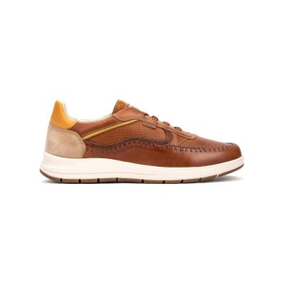 Pikolinos für Herren. M7W-6423C1 Salamanca Turnschuhe aus braunem Leder (40), Wohnung, Schnürsenkel, Lässig, Klassisch Pikolinos für Herren. M7W-6423C1 Salamanca Turnschuhe aus braunem Leder (40), Wohnung, Schnürsenkel, Lässig, Klassisch