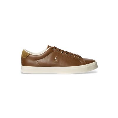 Polo Ralph Lauren für Herren. 816879935001 Active Braun Leder Turnschuhe (46), Wohnung, Schnürsenkel, Lässig Polo Ralph Lauren für Herren. 816879935001 Active Braun Leder Turnschuhe (46), Wohnung, Schnürsenkel, Lässig