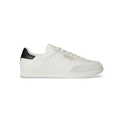 Polo Ralph Lauren für Herren. 809P01642001 Field Leder Turnschuhe weiß (42), Wohnung, Schnürsenkel, Lässig Polo Ralph Lauren für Herren. 809P01642001 Field Leder Turnschuhe weiß (42), Wohnung, Schnürsenkel, Lässig