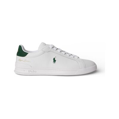 Polo Ralph Lauren für Herren. 809P10044001 Heritage Court II Weiß Leder Turnschuhe (41), Wohnung, Schnürsenkel, Lässig Polo Ralph Lauren für Herren. 809P10044001 Heritage Court II Weiß Leder Turnschuhe (41), Wohnung, Schnürsenkel, Lässig