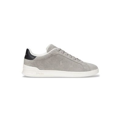 Polo Ralph Lauren für Herren. 809955691002 Heritage Court II Grau Wildleder Turnschuhe (41), Wohnung, Schnürsenkel, Lässig Polo Ralph Lauren für Herren. 809955691002 Heritage Court II Grau Wildleder Turnschuhe (41), Wohnung, Schnürsenkel, Lässig