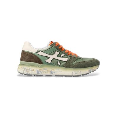 Premiata für Herren. MICK Turnschuhe Mick grün (43), Wohnung, Schnürsenkel, Lässig Premiata für Herren. MICK Turnschuhe Mick grün (43), Wohnung, Schnürsenkel, Lässig