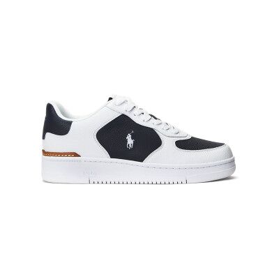 Polo Ralph Lauren für Herren. 809931570003 Masters Court Leder Turnschuhe weiß (45), Wohnung, Schnürsenkel, Lässig Polo Ralph Lauren für Herren. 809931570003 Masters Court Leder Turnschuhe weiß (45), Wohnung, Schnürsenkel, Lässig