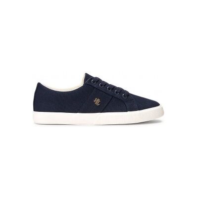 Lauren Ralph Lauren für Damen. 802804598002 Canvas Janson II navy Turnschuhe (35.5), Stoff, Wohnung, Schnürsenkel, Lässig, Marine Lauren Ralph Lauren für Damen. 802804598002 Canvas Janson II navy Turnschuhe (35.5), Stoff, Wohnung, Schnürsenkel, Lässig, Marine