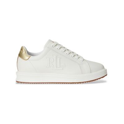 Lauren Ralph Lauren für Damen. 802974379002 Ainsley Lederpantoffeln mit weißem Besatz (36), Wohnung, Schnürsenkel, Lässig, Sportlich Lauren Ralph Lauren für Damen. 802974379002 Ainsley Lederpantoffeln mit weißem Besatz (36), Wohnung, Schnürsenkel, Lässig, Sportlich