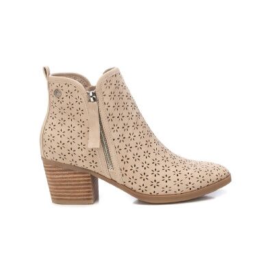 Refresh für Damen. 17278401-BEIGE Stiefelette 172784 beige (36), 5 bis 8 cm, Reißverschluss, Lässig Refresh für Damen. 17278401-BEIGE Stiefelette 172784 beige (36), 5 bis 8 cm, Reißverschluss, Lässig