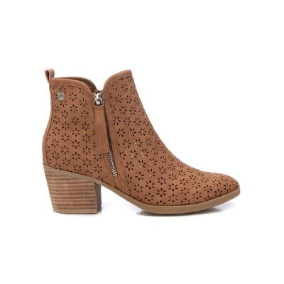 Refresh für Damen. 17278402-CAMEL Stiefelette 172784 braun (36), 5 bis 8 cm, Reißverschluss, Lässig Refresh für Damen. 17278402-CAMEL Stiefelette 172784 braun (36), 5 bis 8 cm, Reißverschluss, Lässig