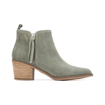 Refresh für Damen. 17515103-AQUA Stiefelette 175151 grün (41), 3 bis 5 cm, Reißverschluss, Lässig Refresh für Damen. 17515103-AQUA Stiefelette 175151 grün (41), 3 bis 5 cm, Reißverschluss, Lässig