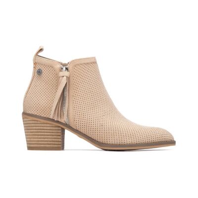 Refresh für Damen. 17515105-BEIGE Stiefelette 175151 beige (36), 3 bis 5 cm, Reißverschluss, Lässig Refresh für Damen. 17515105-BEIGE Stiefelette 175151 beige (36), 3 bis 5 cm, Reißverschluss, Lässig