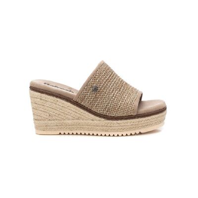 Refresh für Damen. 17264904-TAUPE Leder-Sandalen 172649 (41), 8 bis 10 cm, Wildleder, Keine, Lässig Refresh für Damen. 17264904-TAUPE Leder-Sandalen 172649 (41), 8 bis 10 cm, Wildleder, Keine, Lässig