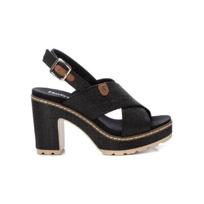 Refresh für Damen. 17270704-NEGRO Sandalen 172707 schwarz (40), 8 bis 10 cm, Schnalle, Lässig Refresh für Damen. 17270704-NEGRO Sandalen 172707 schwarz (40), 8 bis 10 cm, Schnalle, Lässig