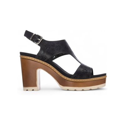 Refresh für Damen. 17516603-NEGRO Sandalen 175166 schwarz (40), 5 bis 8 cm, Schnalle, Lässig Refresh für Damen. 17516603-NEGRO Sandalen 175166 schwarz (40), 5 bis 8 cm, Schnalle, Lässig