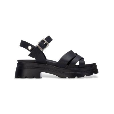 Refresh für Damen. 17515801-NEGRO Sandalen 175158 schwarz (37), 3 bis 5 cm, Schnalle, Lässig Refresh für Damen. 17515801-NEGRO Sandalen 175158 schwarz (37), 3 bis 5 cm, Schnalle, Lässig