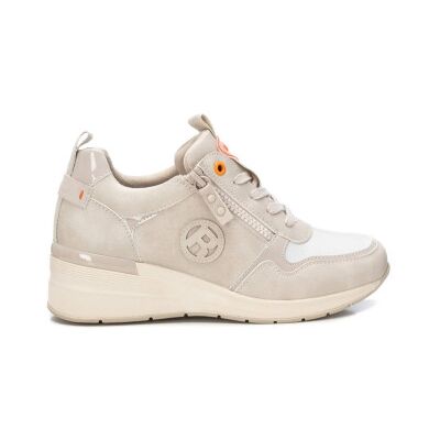Refresh für Damen. 17125802-HIELO Broken White Wedge Sneakers -Plattform Höhe 5Cm (40), Weiß, 1 bis 3 cm, Reißverschluss, Lässig Refresh für Damen. 17125802-HIELO Broken White Wedge Sneakers -Plattform Höhe 5Cm (40), Weiß, 1 bis 3 cm, Reißverschluss, Lässig
