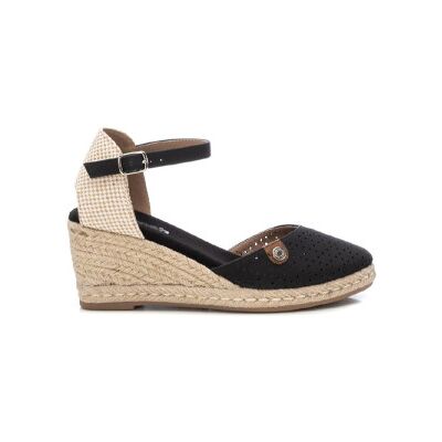 Refresh für Damen. 17196906-NEGRO Espadrilles 171969 schwarz (37), 5 bis 8 cm, Schnalle, Lässig Refresh für Damen. 17196906-NEGRO Espadrilles 171969 schwarz (37), 5 bis 8 cm, Schnalle, Lässig