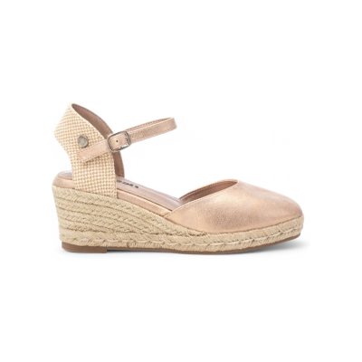 Refresh für Damen. 17285904-NUDE Espadrilles 172859 nackt (41), 5 bis 8 cm, Schnalle, Lässig Refresh für Damen. 17285904-NUDE Espadrilles 172859 nackt (41), 5 bis 8 cm, Schnalle, Lässig