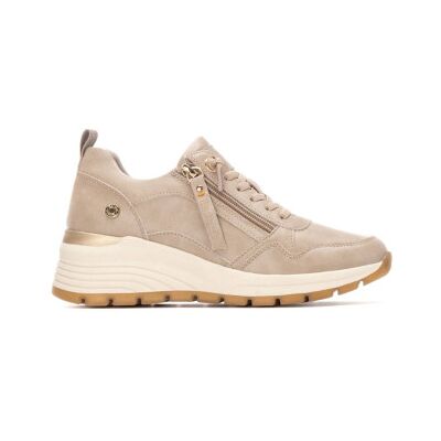 Refresh für Damen. 17293801-BEIGE Turnschuhe 172938 beige (35), 1 bis 3 cm, Schnürsenkel, Reißverschluss, Lässig Refresh für Damen. 17293801-BEIGE Turnschuhe 172938 beige (35), 1 bis 3 cm, Schnürsenkel, Reißverschluss, Lässig