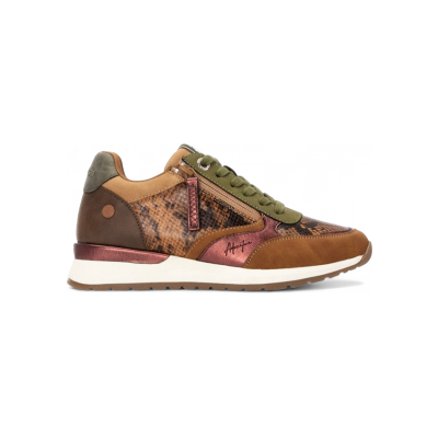 Refresh für Damen. 17317701-CAMEL Turnschuhe 173177 braun (40), Wohnung, Reißverschluss, Lässig Refresh für Damen. 17317701-CAMEL Turnschuhe 173177 braun (40), Wohnung, Reißverschluss, Lässig