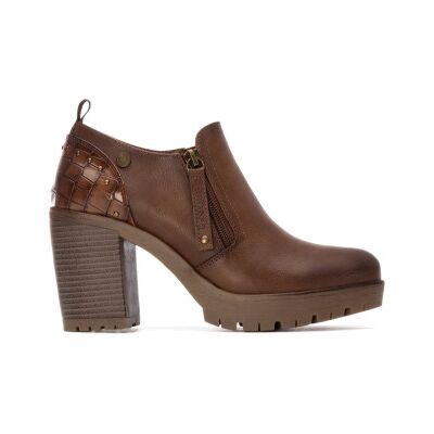 Refresh für Damen. 17320102-CAMEL Schuhe 173201 braun (40), 5 bis 8 cm, Reißverschluss, Lässig Refresh für Damen. 17320102-CAMEL Schuhe 173201 braun (40), 5 bis 8 cm, Reißverschluss, Lässig