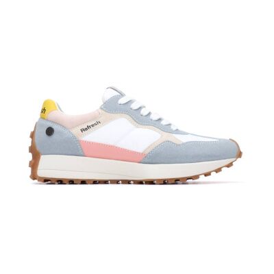 Refresh für Damen. 17503801-JEANS Schuhe 175038 blau (38), Stoff, Wohnung, Schnürsenkel, Lässig Refresh für Damen. 17503801-JEANS Schuhe 175038 blau (38), Stoff, Wohnung, Schnürsenkel, Lässig