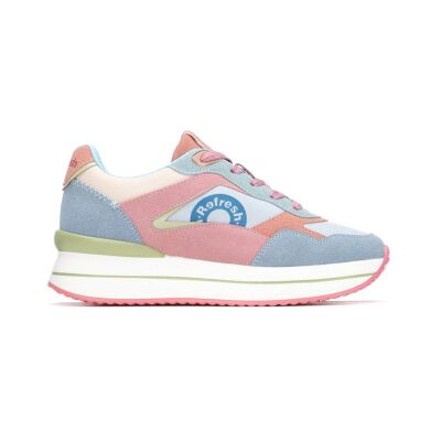Refresh für Damen. 17514802-JEANS Turnschuhe 175148 blau (38), 3 bis 5 cm, Schnürsenkel, Lässig Refresh für Damen. 17514802-JEANS Turnschuhe 175148 blau (38), 3 bis 5 cm, Schnürsenkel, Lässig