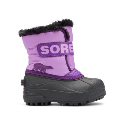 Sorel für Mädchen. 2114102514 Schneestiefel Snow Commander lila (22), Wohnung, Klettverschluss, Flieder, Draußen, Kinderbekleidung Sorel für Mädchen. 2114102514 Schneestiefel Snow Commander lila (22), Wohnung, Klettverschluss, Flieder, Draußen, Kinderbekleidung