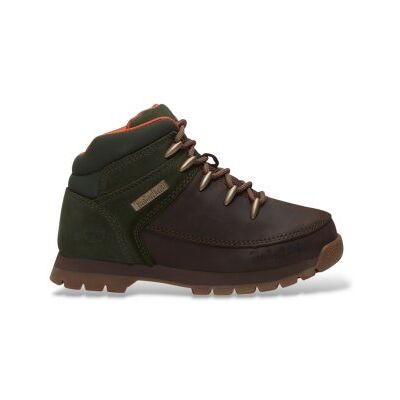 Timberland Unisex für Kinder. TB0A5SRAAFK1 Braune Euro Sprint-Lederstiefel (34), Wohnung, Schnürsenkel, Lässig, Draußen, Kinderbekleidung Timberland Unisex für Kinder. TB0A5SRAAFK1 Braune Euro Sprint-Lederstiefel (34), Wohnung, Schnürsenkel, Lässig, Draußen, Kinderbekleidung