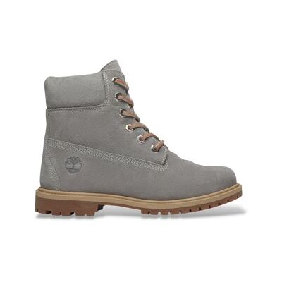 Timberland für Damen. TB0A5M5NEJR1 Premium Leder-Stiefeletten grau (38 W), Wohnung, Spaltleder, Schnürsenkel, Lässig Timberland für Damen. TB0A5M5NEJR1 Premium Leder-Stiefeletten grau (38 W), Wohnung, Spaltleder, Schnürsenkel, Lässig