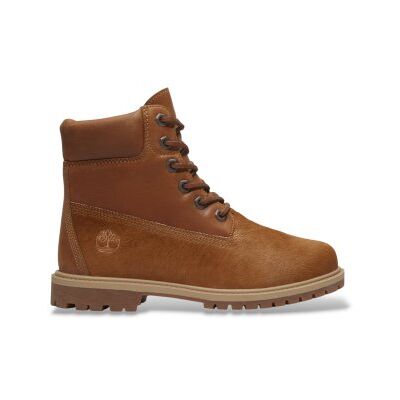 Timberland für Damen. TB0A5M5N01N1 Braune Premium-Lederstiefeletten (39 W), Wohnung, Schnürsenkel, Lässig Timberland für Damen. TB0A5M5N01N1 Braune Premium-Lederstiefeletten (39 W), Wohnung, Schnürsenkel, Lässig
