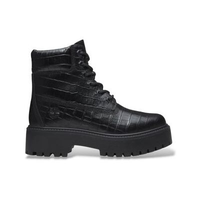 Timberland für Damen. TB0A5THXW021 Stone Street Lederstiefel, schwarz (065 = 37.5), Wohnung, Schnürsenkel, Lässig Timberland für Damen. TB0A5THXW021 Stone Street Lederstiefel, schwarz (065 = 37.5), Wohnung, Schnürsenkel, Lässig