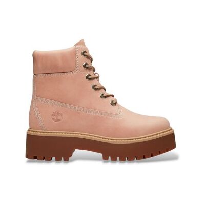 Timberland für Damen. TB0A5THXA8M1 Rosa Lederstiefel von Stone Street (075 = 38.5), Wohnung, Schnürsenkel, Lässig Timberland für Damen. TB0A5THXA8M1 Rosa Lederstiefel von Stone Street (075 = 38.5), Wohnung, Schnürsenkel, Lässig
